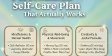 Personalized self-care plan