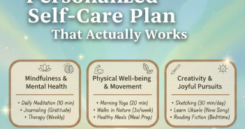 Personalized self-care plan