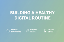 Healthy digital routine