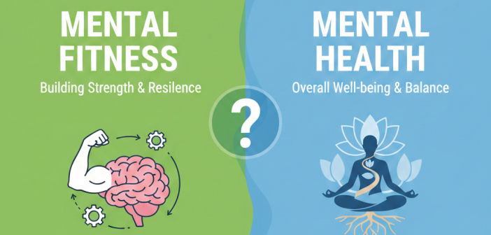 Mental Fitness vs Mental Health