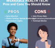 Wearable health tech pros and cons