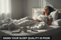signs of poor sleep quality